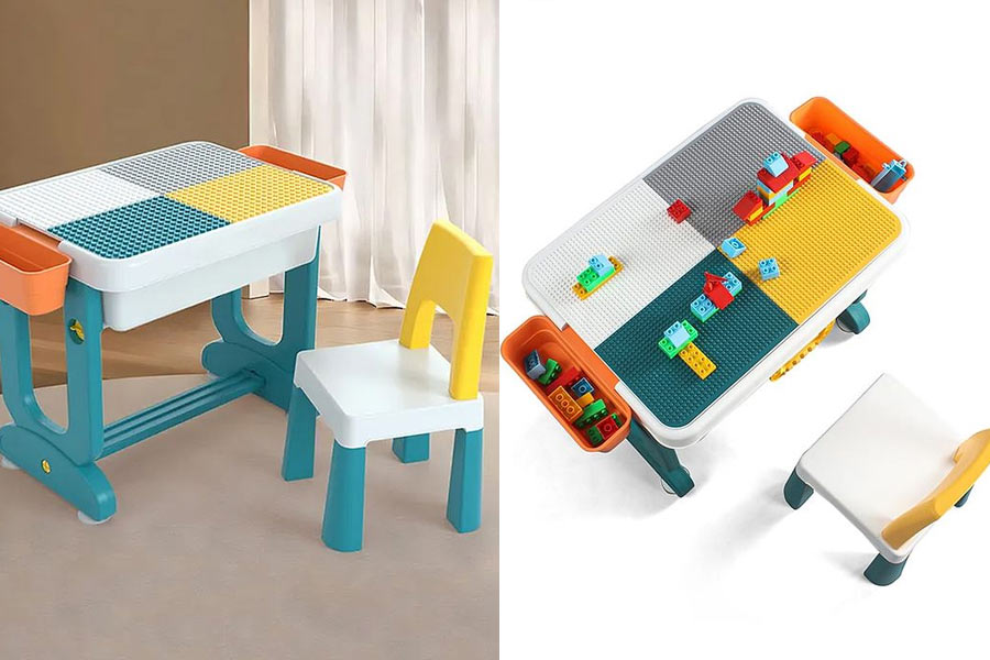 চেয়ার টেবিলই হতে পারে শিশুর খেলার সাথী।