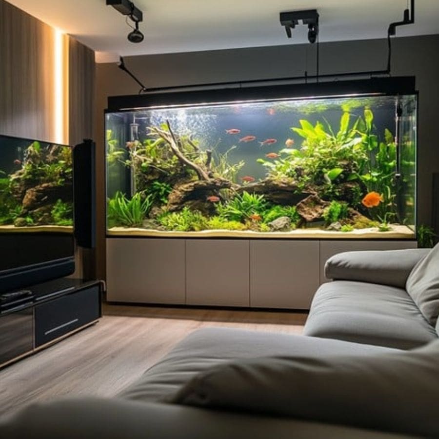 ৪। বসার ঘরের উত্তর-পূর্ব কোণ সবচেয়ে শুভ। অতিথি এলেই নজর যাবে সেখানে, আর জীবন্ত মাছেরা সংসারে এনে দেবে প্রাণবন্ত ছোঁয়া।