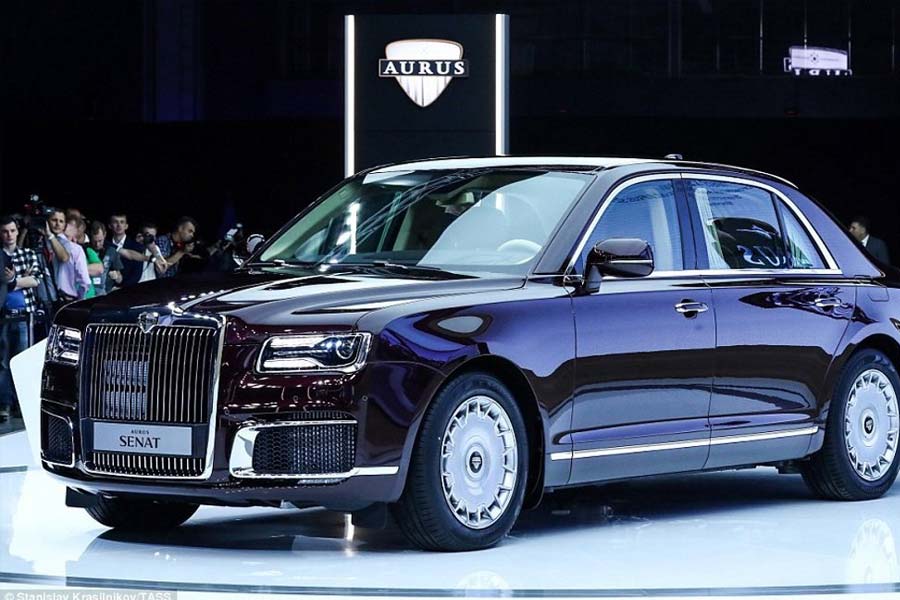 All about Aurus Senat Limousine in which Indian Prime Minister Narendra Modi and Russian President Vladimir Putin travelled together in China