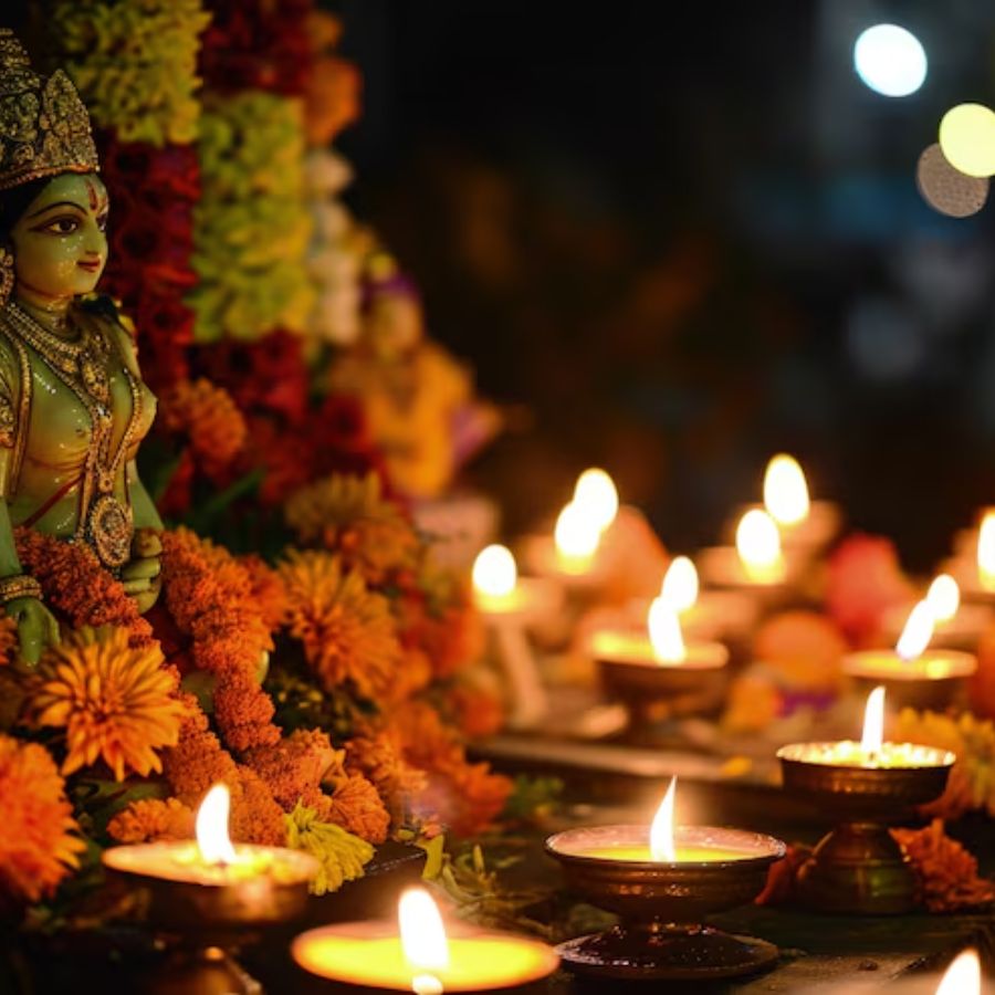 পটচিত্র বা মাটির জিনিস: ছোট ছোট মাটির মূর্তি, পটের ছবি বা বাঙালি লোকশিল্পের কোনও ছোট জিনিসপত্র দিয়ে ঘরের তাক বা টেবিল সাজান।