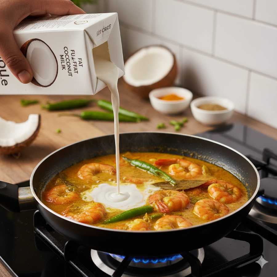 things you should keep in mind if you are using coconut milk in your cooking for durga puja festival dgtl