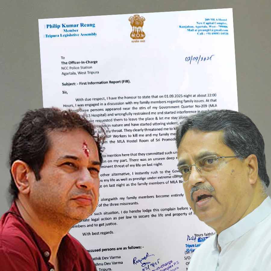 Tipra Motha MLA attacked at MLA hostel in Tripura, complaint lodged at Agartala NCC police station