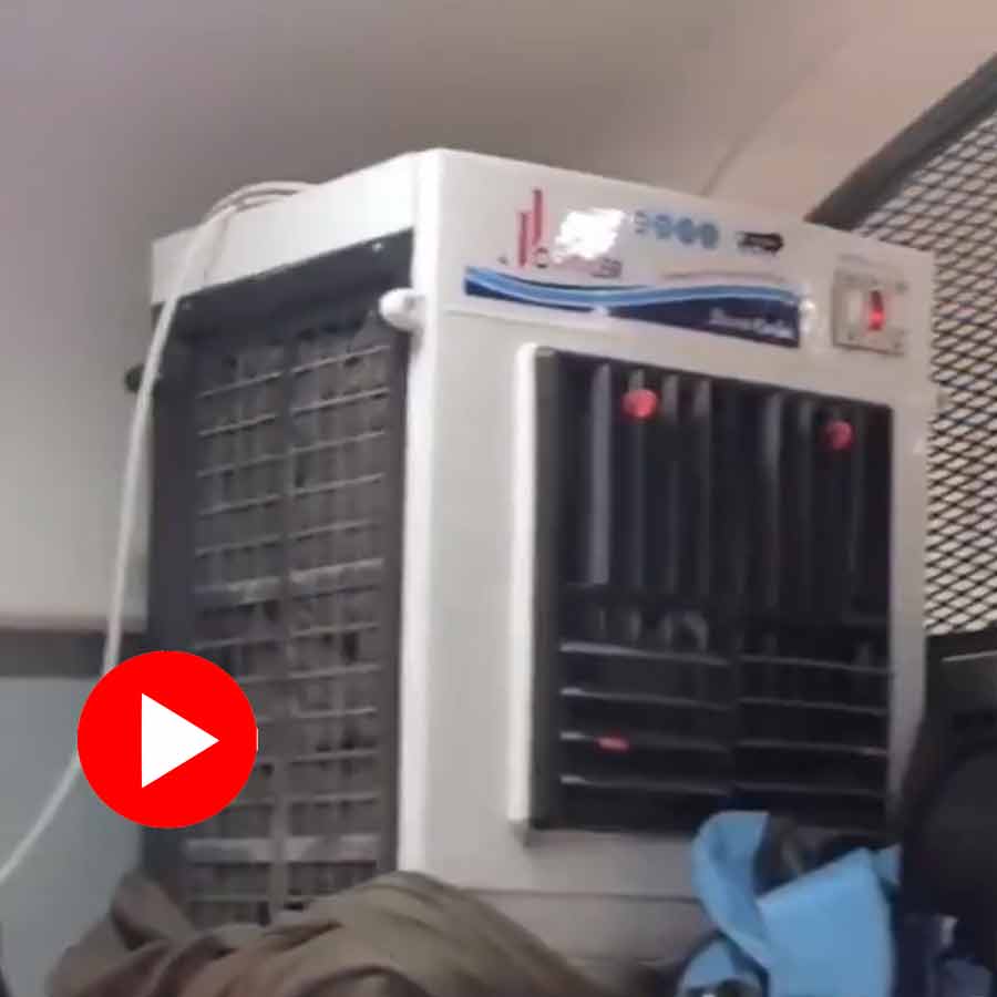 Video of passenger using personal cooler in Indian railways compartment goes viral dgtl