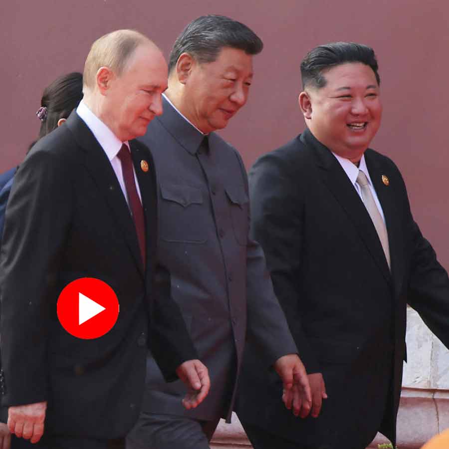 Putin, Jinping and Kim