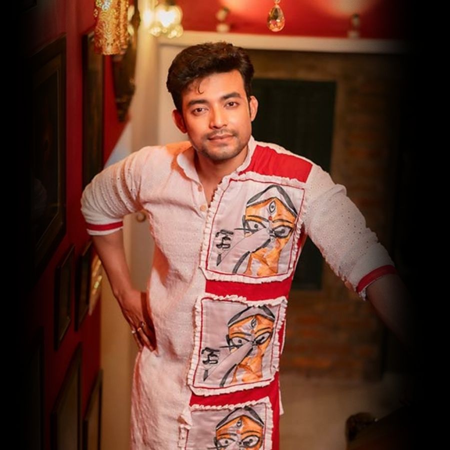 Traditional Bengali kurta and dhoti style ideas for festive wear dgtl