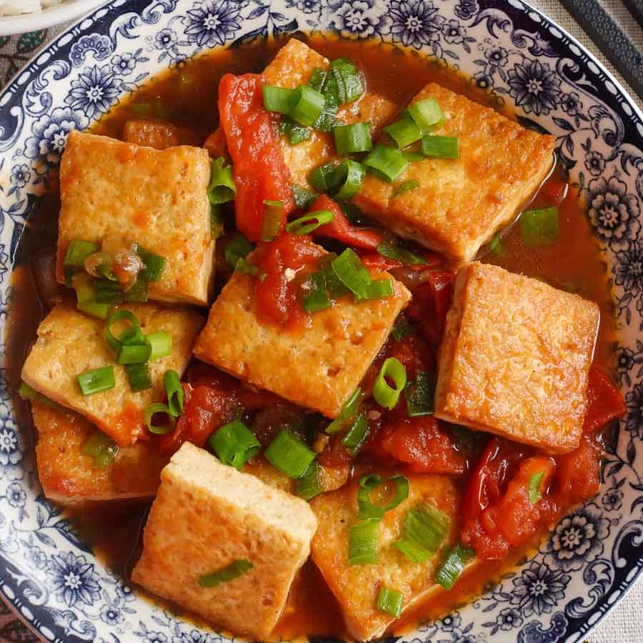 How to make tofu by Chickpea to add protein in breakfast dgtl