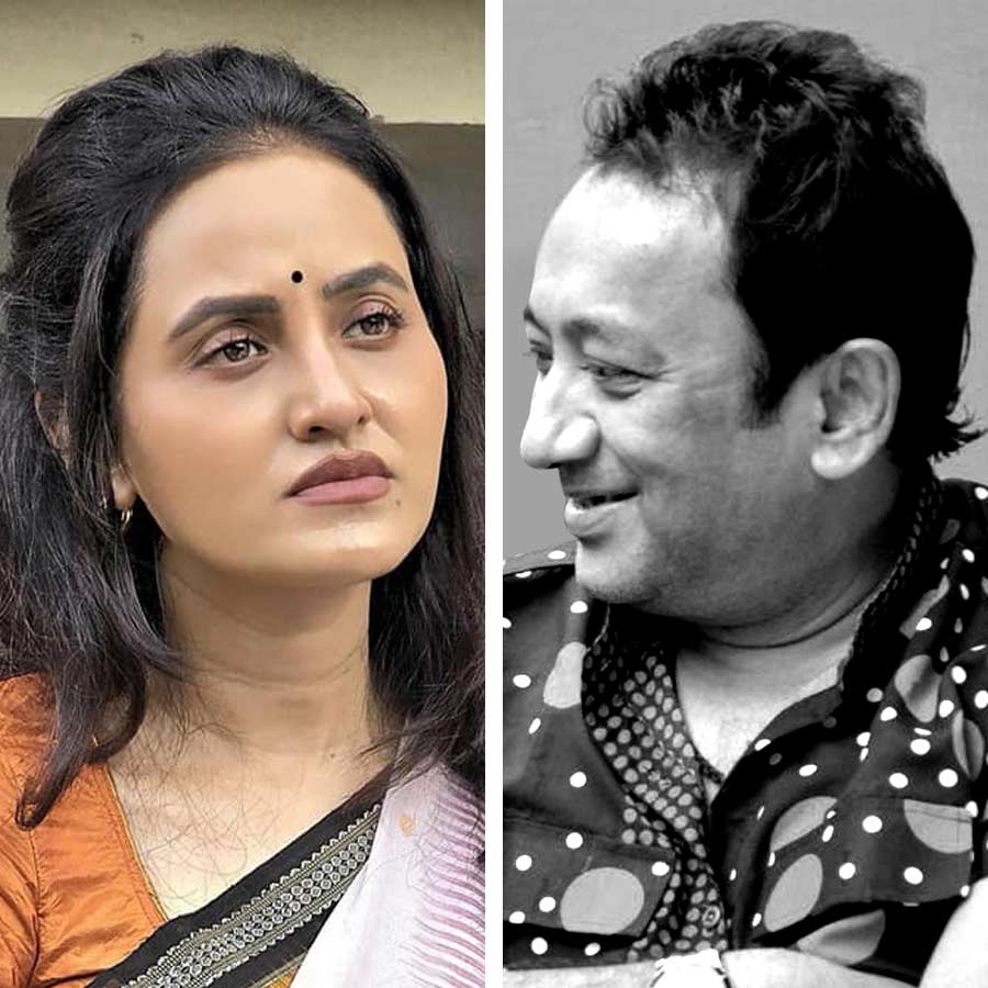 Actress Ananya Banerjee remembering ex husband Joy Banerjee at his funeral dgtl