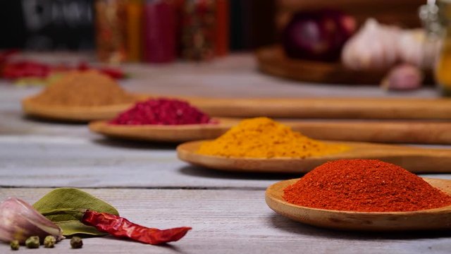 প্রধান মশলাসমূহ: এই রান্নার জন্য কিছু নির্ধারিত মশলা প্রয়োজন। যথা - হলুদ গুঁড়ো - ১ চামচ, লঙ্কা গুঁড়ো - ১.৫ চামচ, ধনে গুঁড়ো - ১ চামচ, জিরে গুঁড়ো - ১/২ চামচ,  গরম মশলা গুঁড়ো - ১/২ চামচ। 