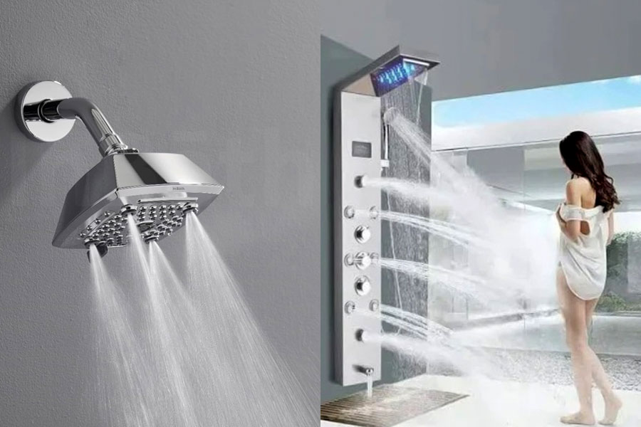 শাওয়ারেও ভোল বদল সম্ভব।