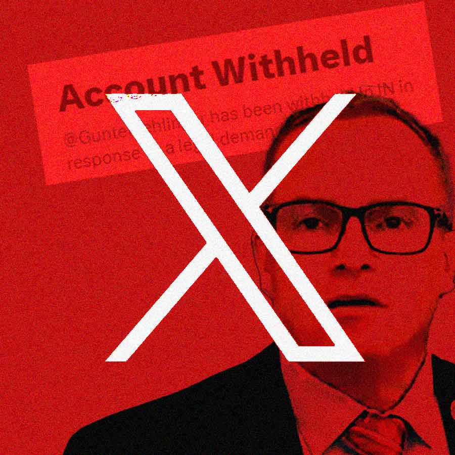 India bans x account of economist of a European country dgtl