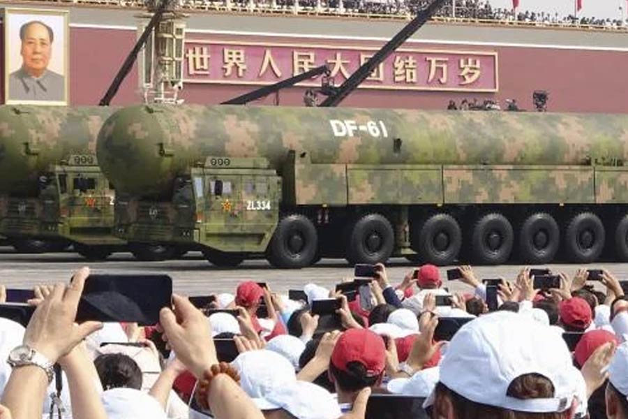 US President Donald Trump orders Pentagon to boost military power against Russia and China