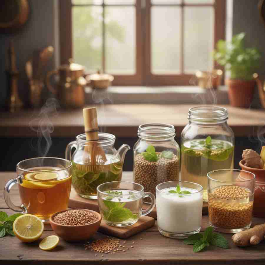 These homemade Drinks to support reducing stomach fat dgtl