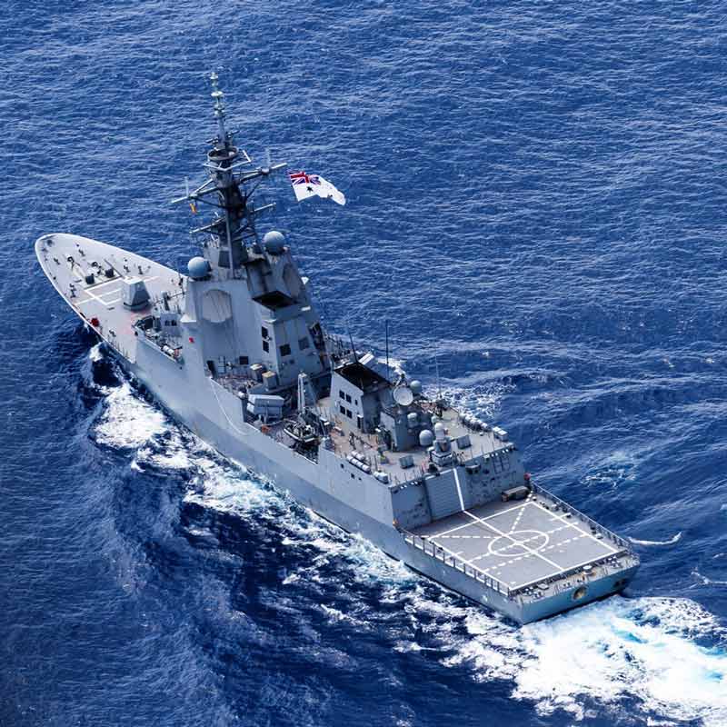 Warships Canada and Australia transit Taiwan Strait, China warns