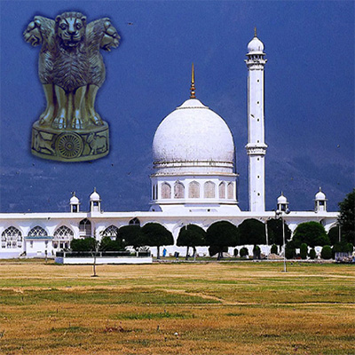 Ashoka emblem row erupts in Hazratbal shrine dgtl