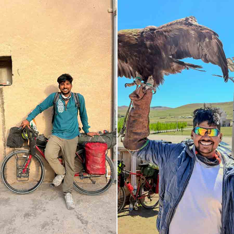 Akshay Bhagat, the person who travelled different countries in the world by riding a bicycle, shares his experience