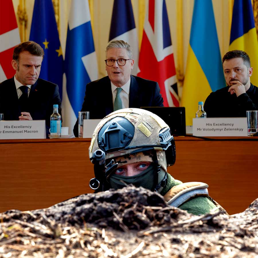 France and Britain wants to secure Ukraine with 10,000 troops, what America is thinking about coalition of the willing