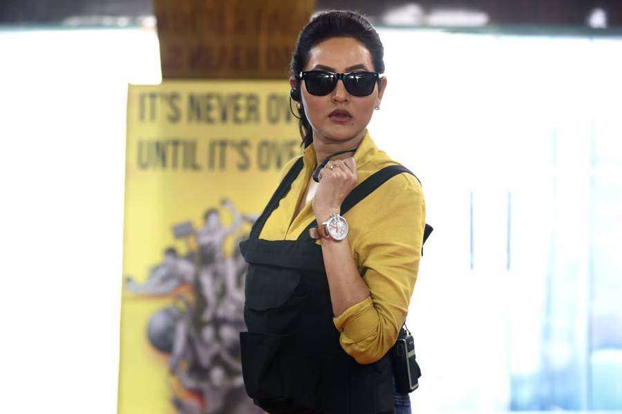 ‘রক্তবীজ ২’-এর শুটিংয়ে অনন্যা বন্দ্যোপাধ্যায়।