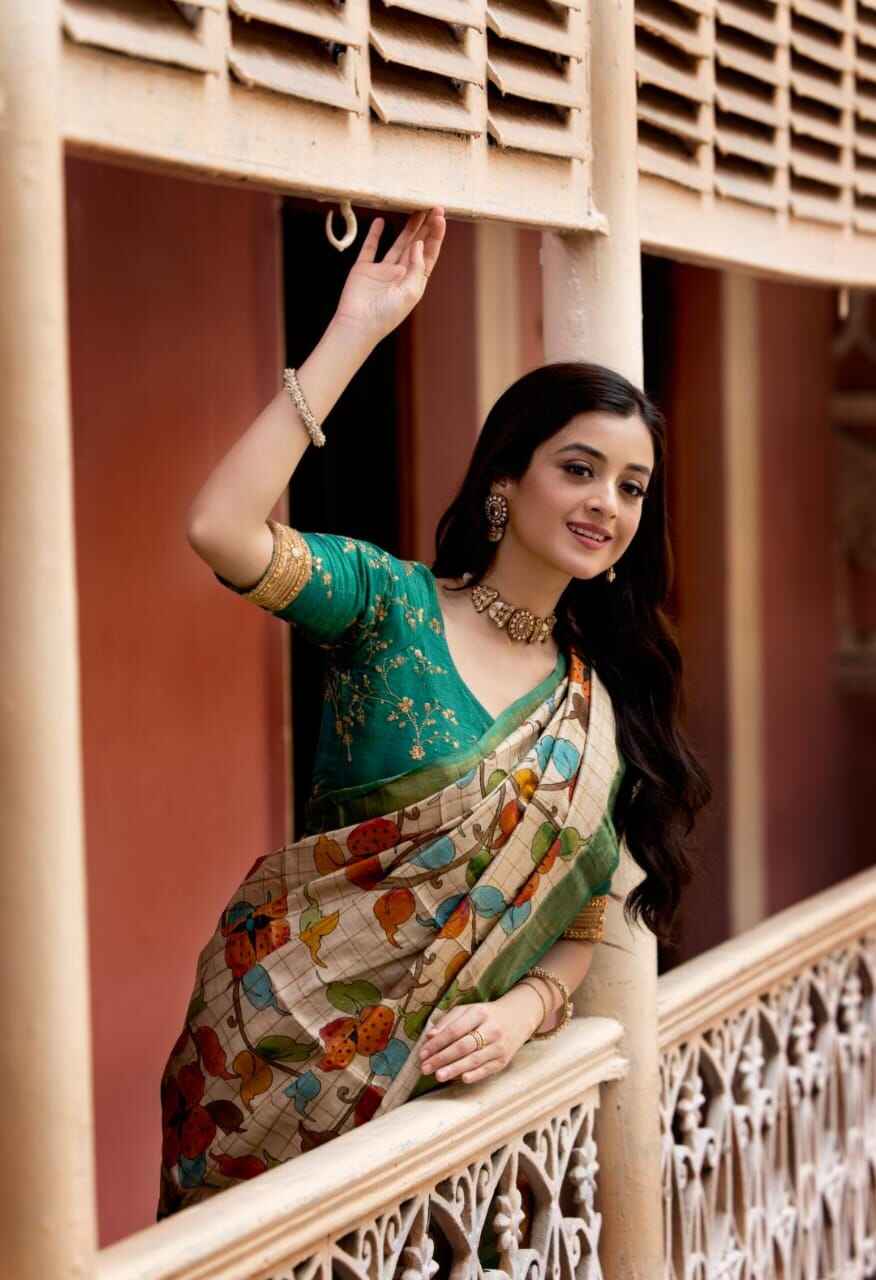 এদিন শ্যুটের ফাঁকে দর্শনা আনন্দবাজার ডট কমকে জানিয়েছেন তিনি শাড়ি পরতে দারুণ ভালবাসেন। তাই পুজোর কেনাকাটাও সারা তাঁর। 