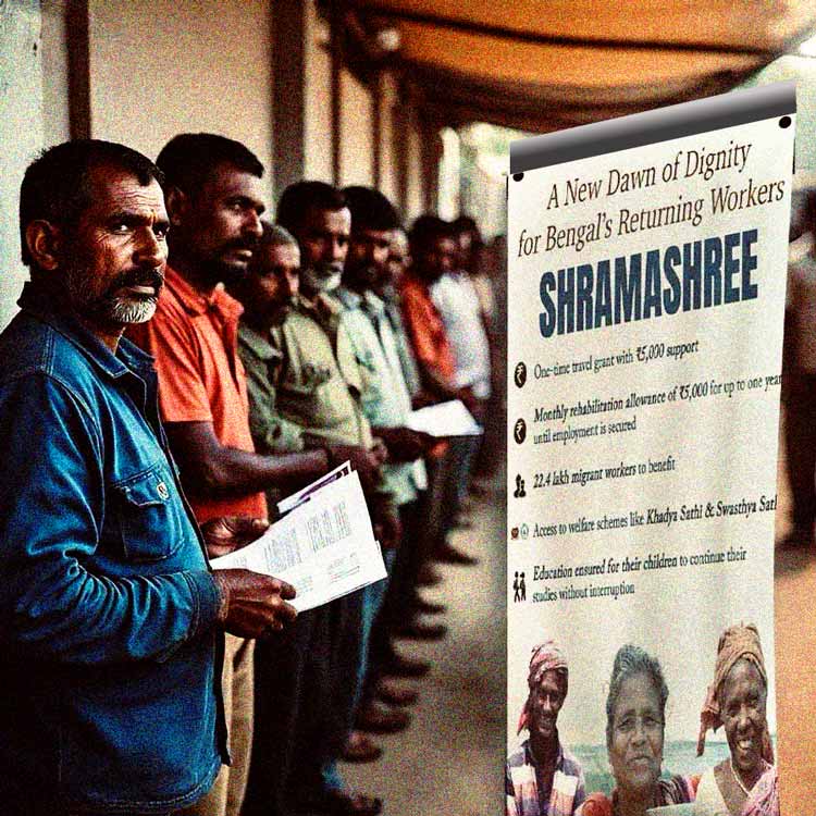 In a week, the number of applicants in Shramashree scheme is about 40 thousand
