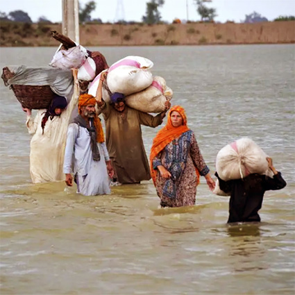 Pakistan continues to suffer from floods as Punjab in India faces the same fate dgtl