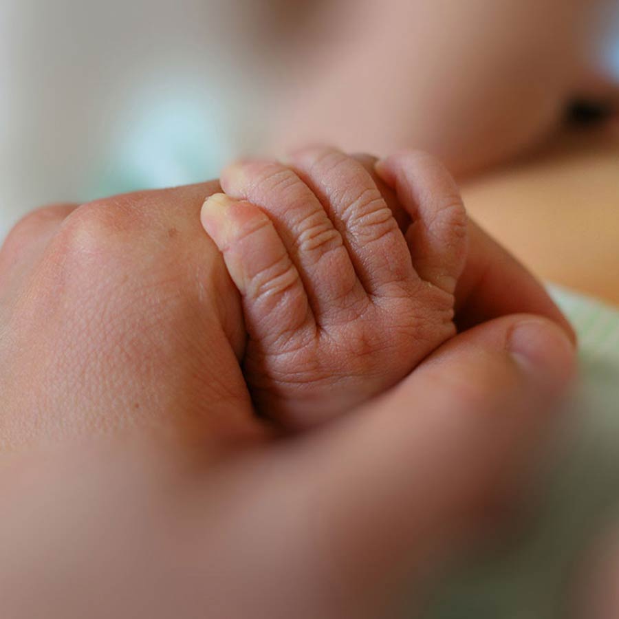 A 29-year-old woman gave birth to a baby in a toilet