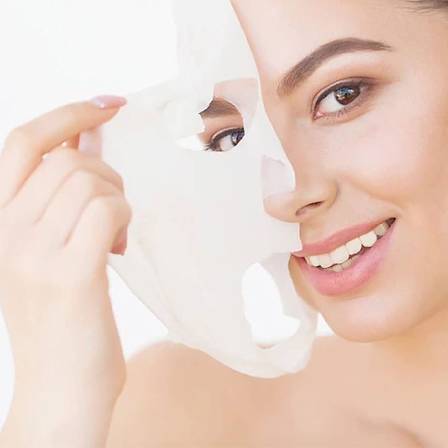 How to make DIY Rice Paper Face Mask for Glowing skin dgtl