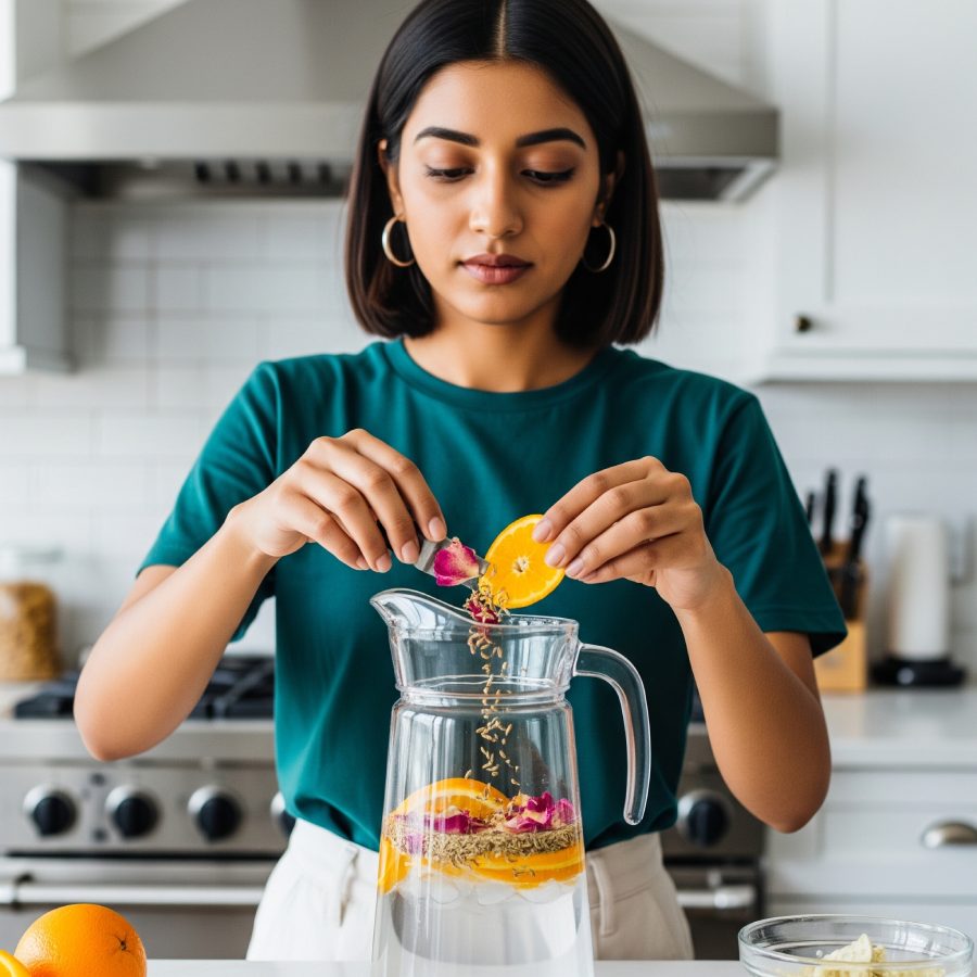 How to make skin glow detox water to get glamor ahead of Durga Puja 2025 dgtl