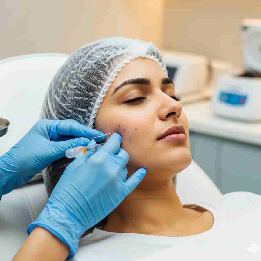 প্লেটলেট-রিচ প্লাজ়মা থেরাপি।