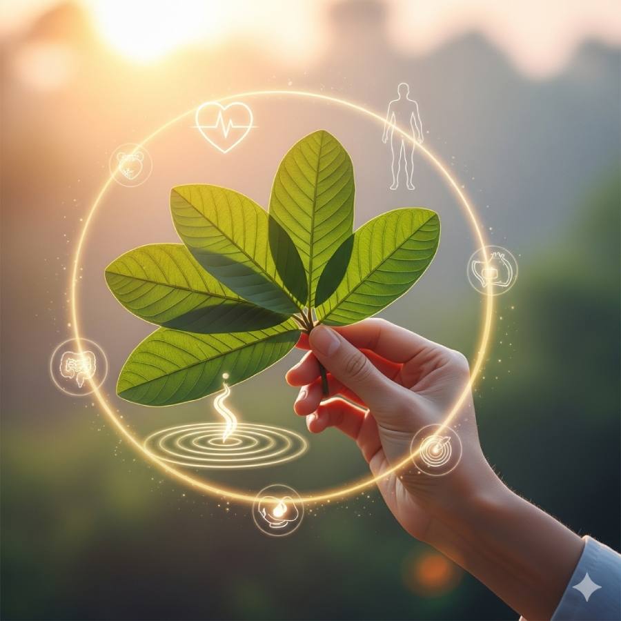 benefits of chewing guava leaves in empty stomach dgtl