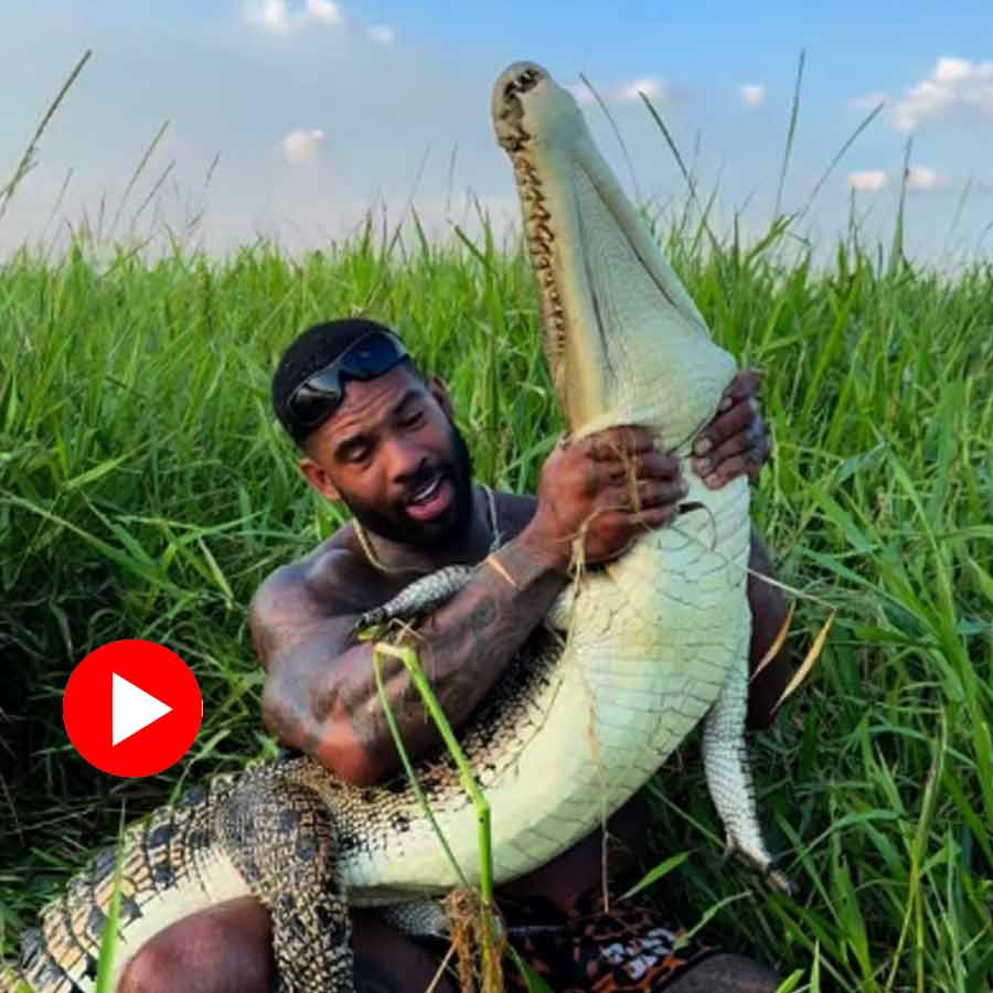 Video of man capturing crocodile with bare hands goes viral dgtl