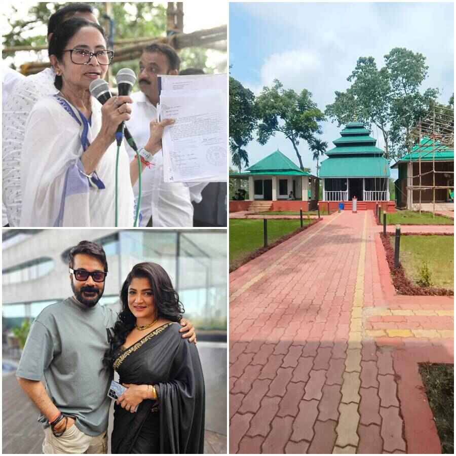 Mamata Banerjee reopened the temple of Goddess Chaudhuri in North Bengal and what does Prosenjit Chatterjee say dgtl