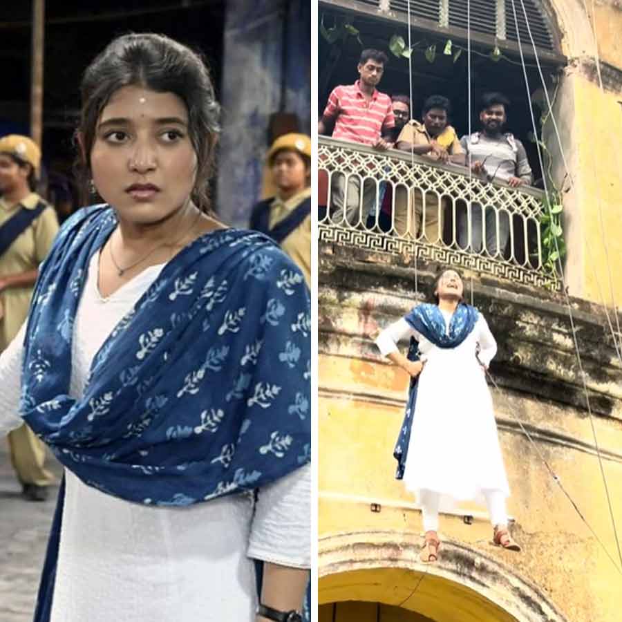 তিনতলা থেকে ঝাঁপের দৃশ্যের অভিনয় করতে গিয়ে কী হল আরাত্রিকার