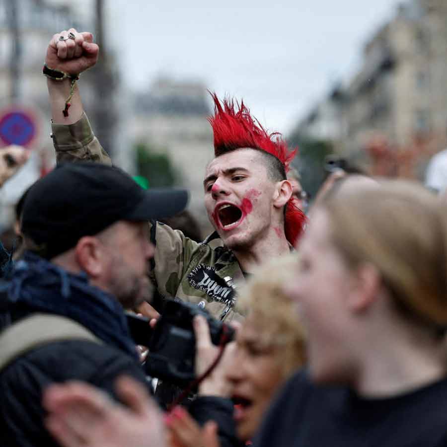 Protests erupt in France, over 200 arrested