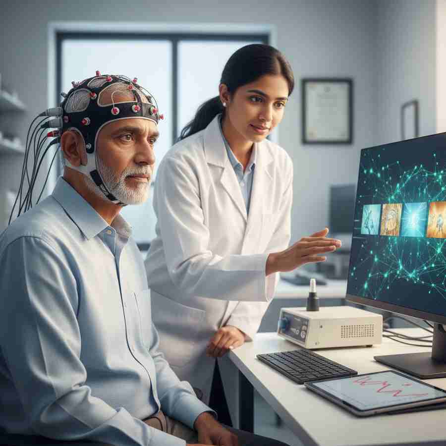 A simple EEG scan can reveal hidden memory problems in Alzheimers patients just three minutes