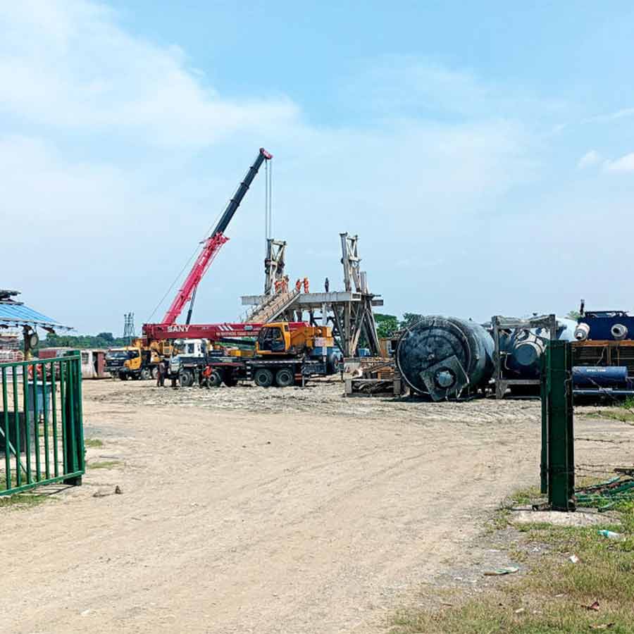 Oil and gas potential in Bangaon