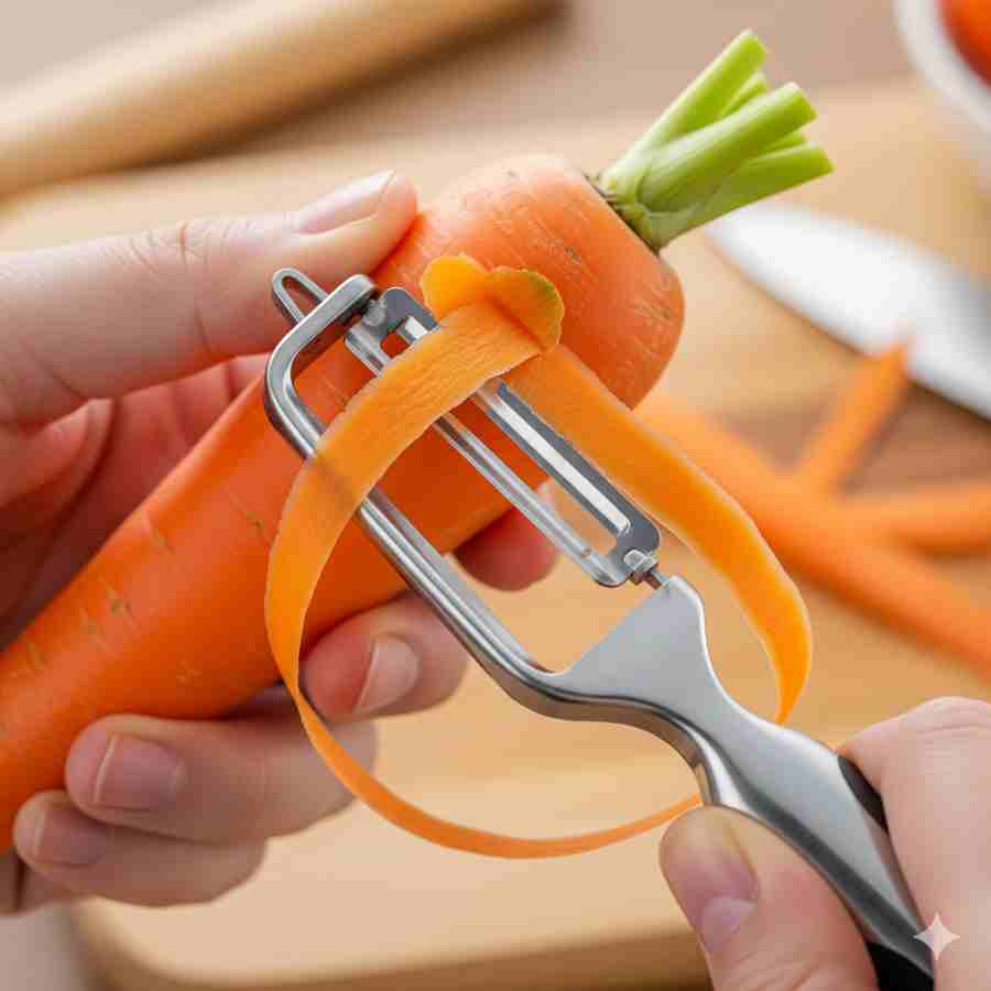 গাজরের খোসা কোন কাজে লাগবে?