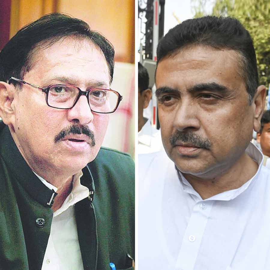 Suvendu Adhikari approaches Calcutta High Court, alleging contempt of court against Assembly Speaker Biman Banerjee