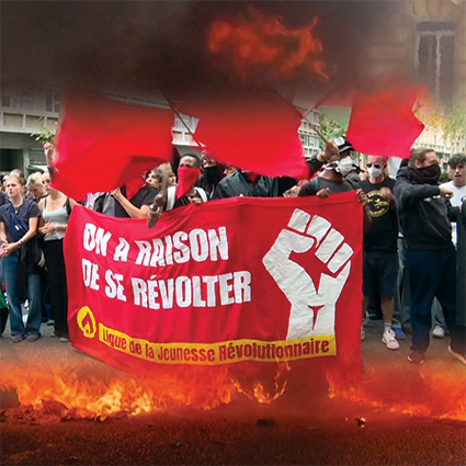 France hit by waves of anti government protests dgtl