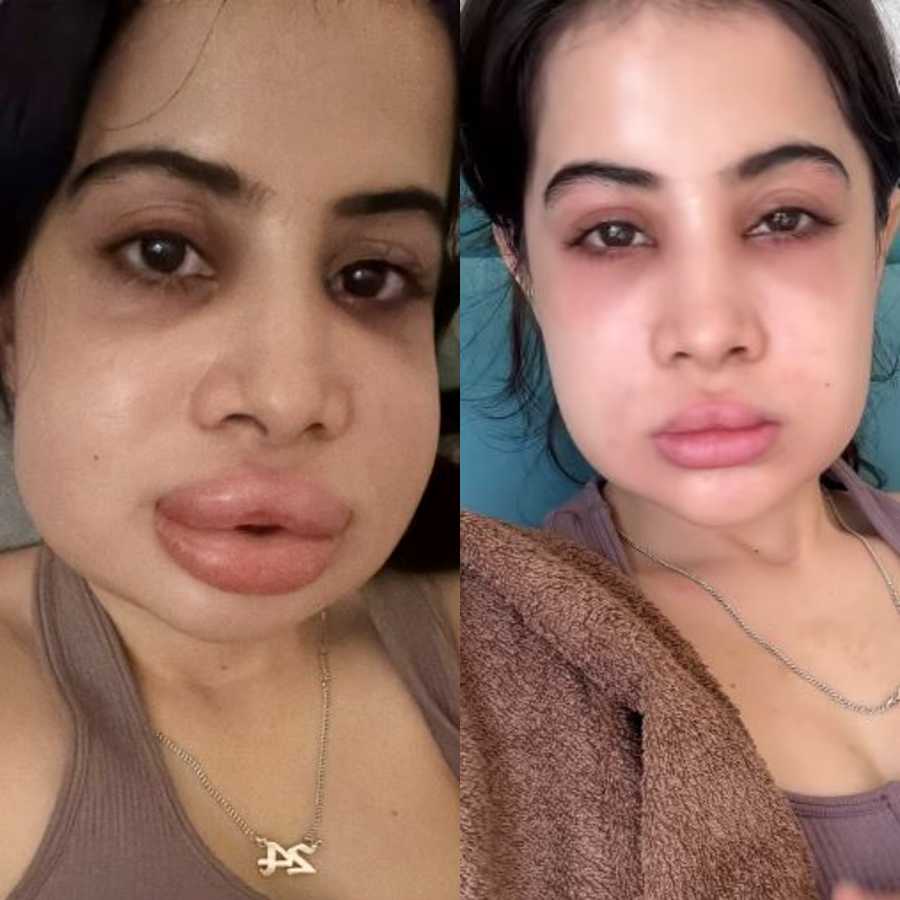 Urofi Javed shares some photos of her and slams people who trolled her