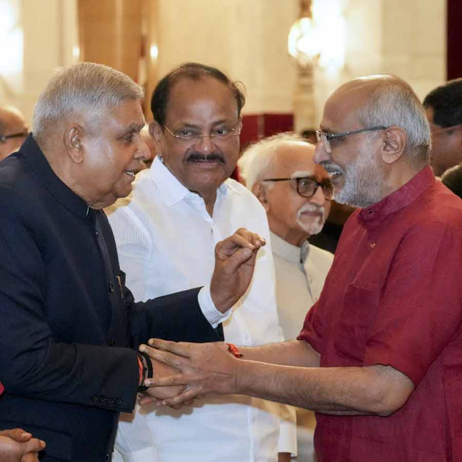 CP Radhakrishnan takes oath as 15th Vice-President, PM Narendra Modi and Jagdeep Dhankhar present dgtl