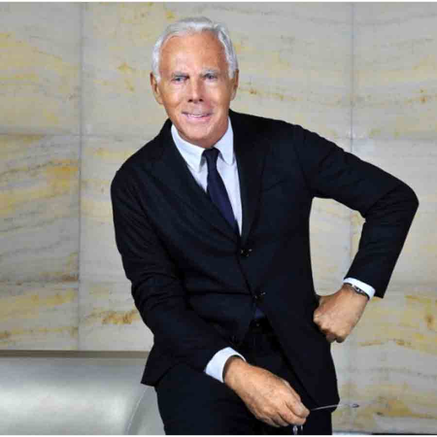 জর্জিয়ো আরমানি।