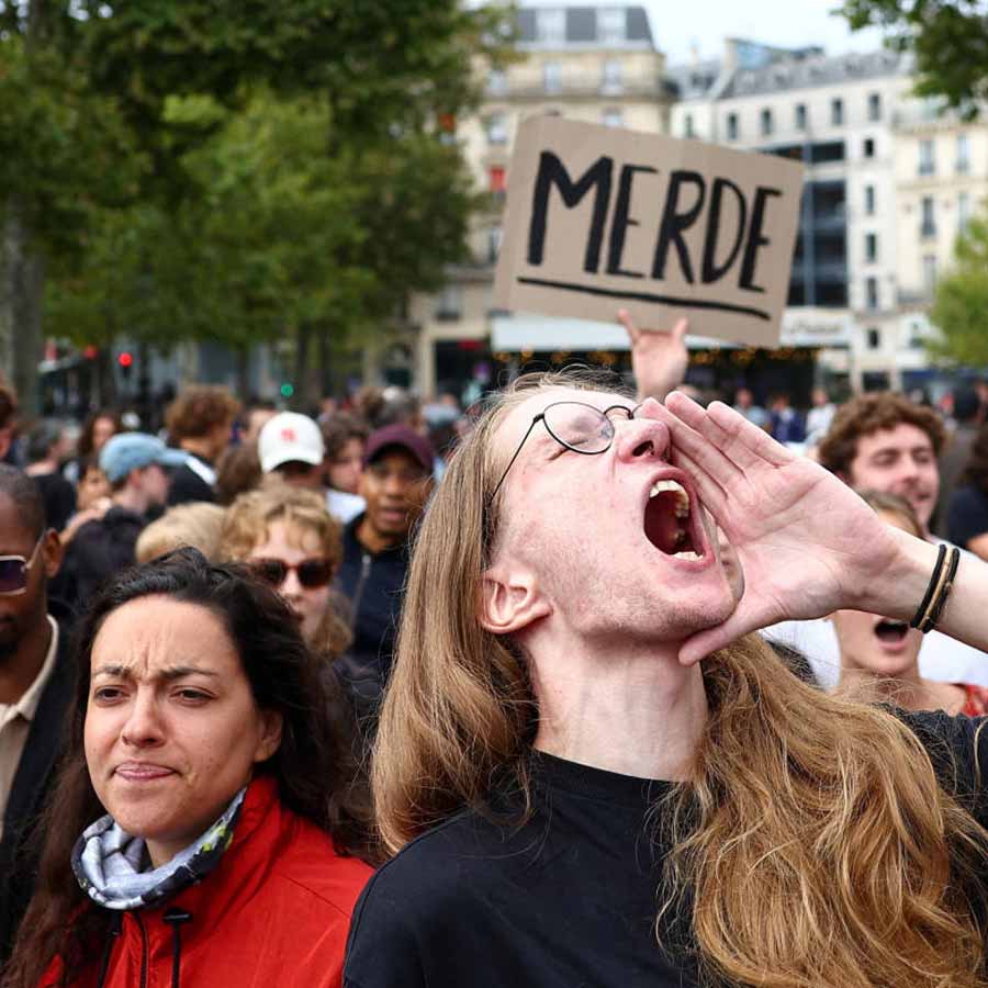 France erupted in massive protests under Block Everything banner due to huge debt and economic crisis
