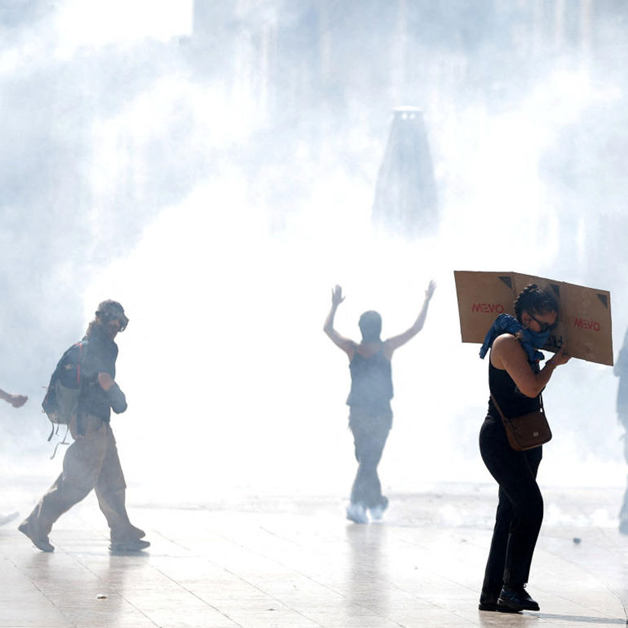 France erupted in massive protests under Block Everything banner due to huge debt and economic crisis