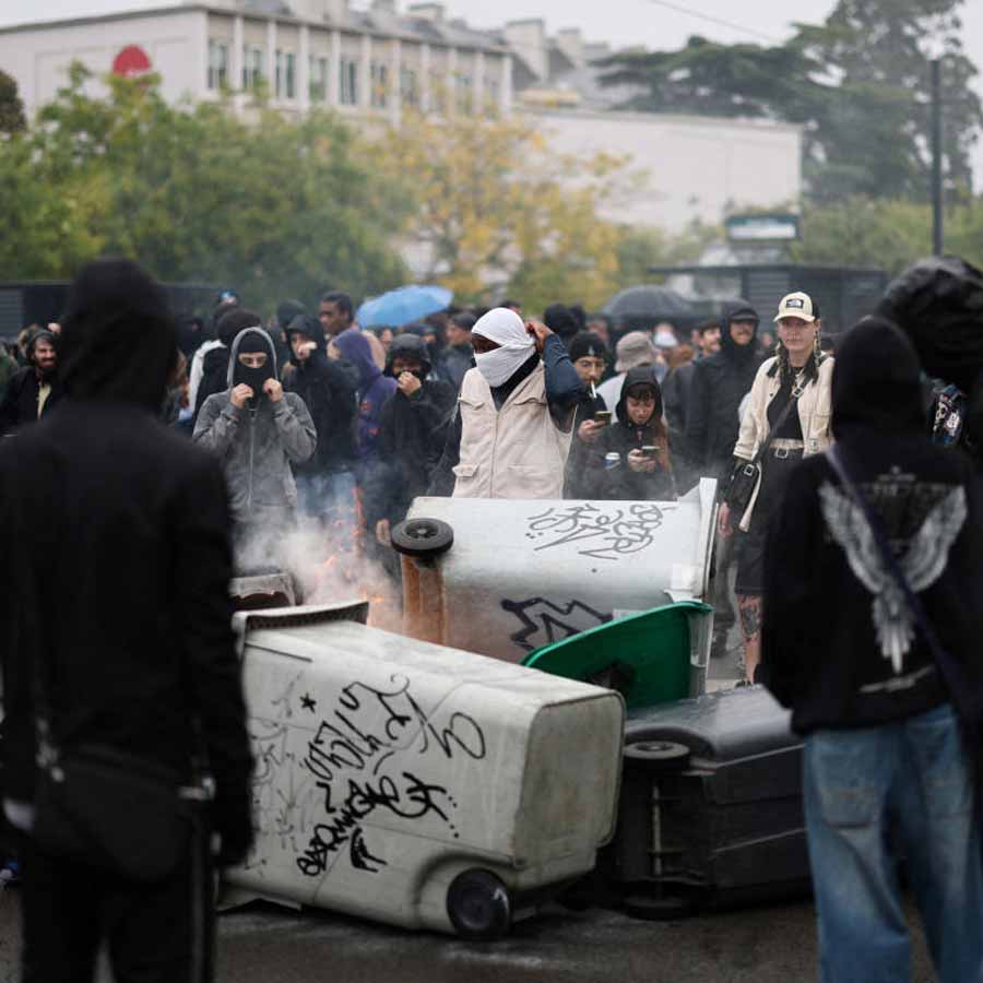 France erupted in massive protests under Block Everything banner due to huge debt and economic crisis