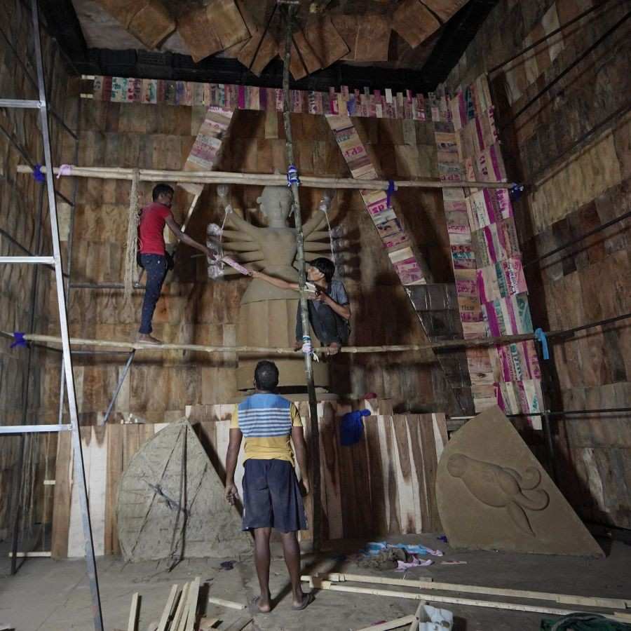 Durga Puja 2025 Pandal Theme of Ultadanga Bidhan Sangha dgtl