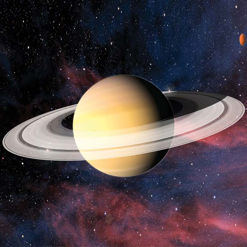Saturn will be visible throughout September reaching the brightest on 21st dgtl