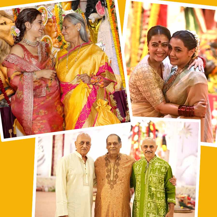 মুম্বইয়ের তারকাখচিত দুর্গাপুজো।