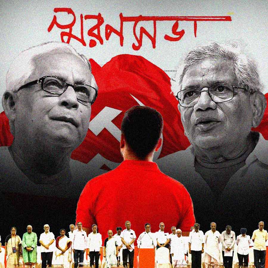 CPM did not include any senior leaders in the speaker list for the memorial program of Buddhadeb Bhattacharjee and Sitaram Yehchury dgtl