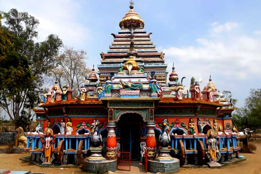 সুন্দরগড়ে শুখা মহাদেবের মন্দির।