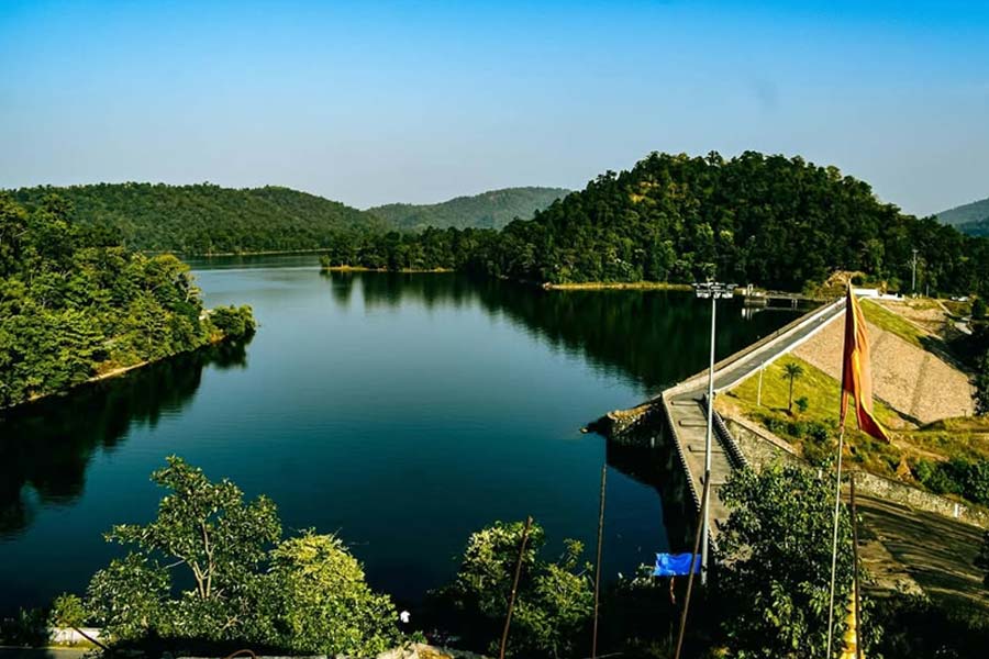 সরাফগড় জালাধার এবং বাঁধ।